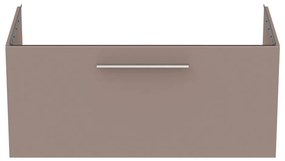Szarobeżowa wisząca szafka pod umywalkę 100x44 cm i.Life B – Ideal Standard