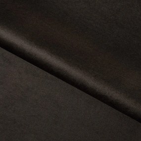 Ciemnobrązowe tapicerowane łóżko dwuosobowe ze schowkiem ze stelażem 140x200 cm Lamica – ELTAP