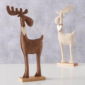 Ręcznie robiona figurka renifera BOONER, 34 cm