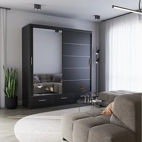 Szafa z drzwiami przesuwnymi FLORENCE 203 cm