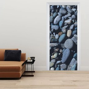 Fototapeta na drzwi - Kamyki plażowe (95x205cm)