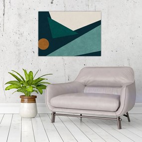 Obraz - Abstrakcja kubistyczna (70x50 cm)