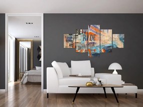 Obraz - Urodzony by jeździć (125x70 cm)