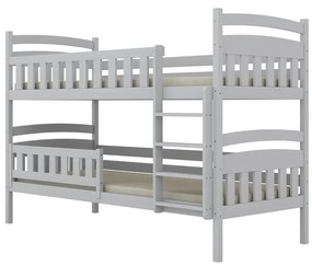 Łóżko piętrowe JULITA 160x80 białe drewniane KOCOT KIDS