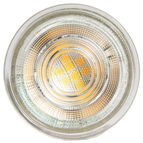 Zestaw 5 ściemnialnych żarówek LED GU10 50mm przezroczystych 4,9W 450 lm 2700K