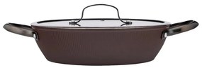 Valdinox Naczynie płytkie z pokrywką Stripes 28cm, 3,2 l