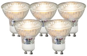 Zestaw 5 żarówek LED GU10 COB 3,5W 330lm 3000K