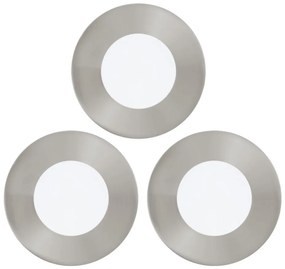 Eglo 94734 - ZESTAW 3x LED oprawa wpuszczana sufitowa FUEVA 1xLED/2,7W/230V