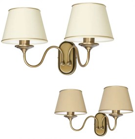 Kinkiet mosiężny F-K2