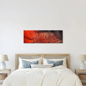 Obraz - Piłka do koszykówki (z zegarem) (90x30 cm)