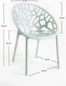 Zestaw 4 Krzese Nido