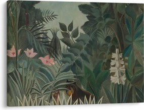 Obraz - Henri Rousseau, The Equatorial Jungle, reprodukcje (70x50 cm)