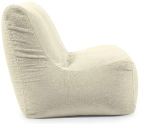 Brązowy worek do siedzenia z materiału bouclé Seat 100 Lounge – SLOWDOWN