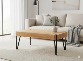 Ława w industrialnym stylu loft - M5-E81