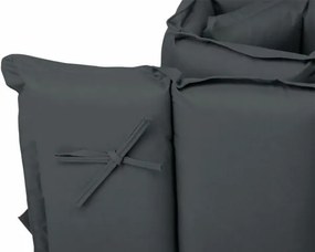 Zestaw 2 sztuk poduszek na leżak Garth - antracyt