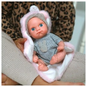 Woopie royal pierwsza lalka bobas z kocykiem króliczkiem 23 cm