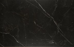 Stół rozkładany VITORINO 160(220)x90 czarny marmur HALMAR