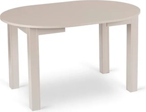 Stół Okrągły Rozkładany HARRY 92-132 cm Kaszmir Japandi
