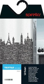 Zasłona prysznicowa 180x200 cm Urban – Spirella