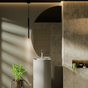 Lustro półokrągłe wiszące bezramowe oszlifowane MOON HALF |Różne rozmiary | Różne kolory szkła : Kolor tafli szkła - Grafit, Rozmiar - 120 x 60 cm