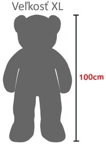 Monzana Duży pluszowy miś BENY, 100cm, brązowa