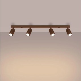 Brilagi - LED oprawa punktowa CRESTO 4xGU10/10W/230V brązowa