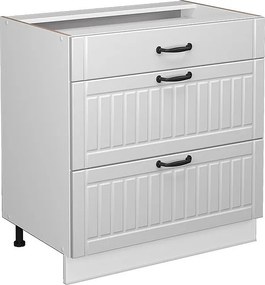 Szafka dolna do kuchni biały domek wiejski 80x51.6x82 fame-line