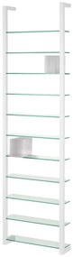 Biała metalowa półka 46 cm Cubic – Spinder Design