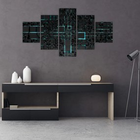 Obraz - Interfejs technologiczny (125x70 cm)