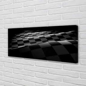 Obraz canvas na ścianę Flaga w Szachownicę