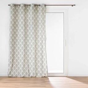 Zielono-beżowa zasłona 140x240 cm Maho – douceur d'intérieur
