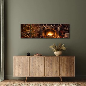 Obraz - Świąteczna atmosfera (170x50 cm)