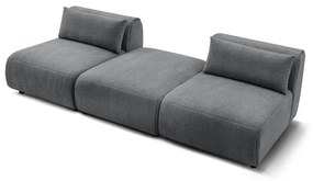 Szara sofa 283 cm Jeanne – Bobochic Paris