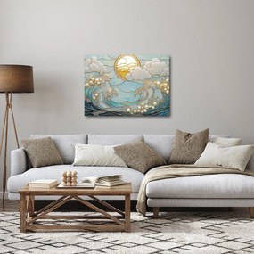 Obraz - 3D perły w oceanie (70x50 cm)