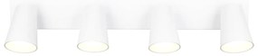 Biała lampa punktowa ø 8 cm Sharp – Trio