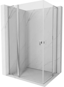 Mexen Mist L Duo kabina prysznicowa uchylna 120 x 95 cm, transparent, chrom - 8A4L-120-095-01-00