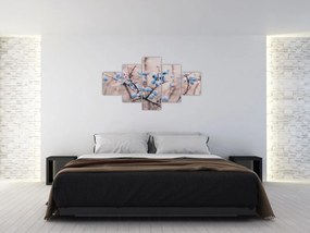 Obraz jagód na krzaku (125x70 cm)