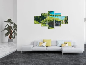Obraz - Wodospady (125x70 cm)