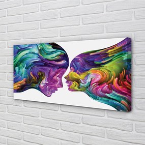 Duży obraz na płótnie Ludzie i Mazy