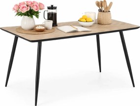 Prostokątny stół w stylu modern retro 120x80 D8-P74