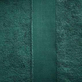 Ciemnozielone bawełniane ręczniki frotte zestaw 6 szt. Anti-Bacterial – Catherine Lansfield