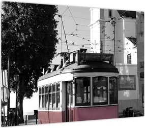 Obraz na szkle - Tramwaj (70x50 cm)