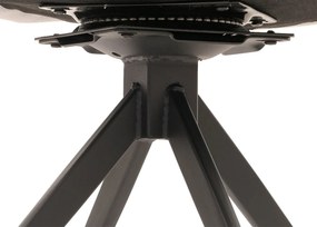 Krzesło do jadalni MCW-M68 (zestaw 6 sztuk),  szare