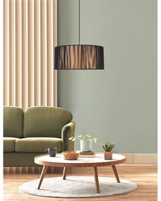 Lampa wisząca z tekstylnym kloszem ø 45 cm Kioto – Candellux Lighting