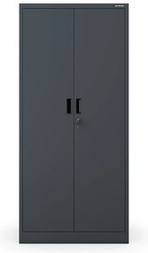 Szafa JAN Compact 1750 x 800 x 400 mm, antracytowa