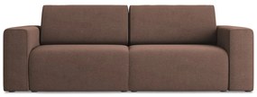 Różowa sofa modułowa 224 cm Kalea – Makamii