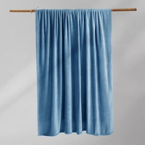 Ciemnoniebieski koc z mikrowłókna DecoKing Mic, 160x210 cm