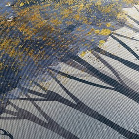 Obraz jelenia w lesie (170x50 cm)