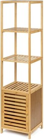 Bambusowy regał łazienkowy w naturalnym kolorze 35x140 cm Auren – Bonami Essentials