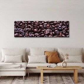 Obraz ziaren kawy (170x50 cm)